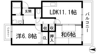 ベリオ豊島野の物件間取画像